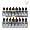 Vallejo 70142 Medieval Colors - Figure Color Series - Model Color Set 16x 18ml